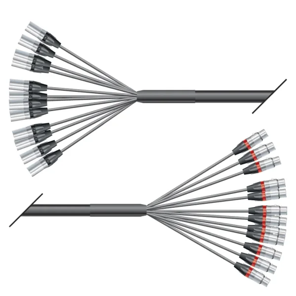 Multicorekabel Quantum, schwarz, 10,00m