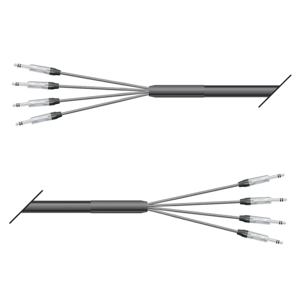 Multicorekabel Quantum, schwarz,  5,00m