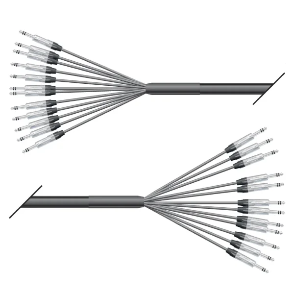 Multicorekabel Quantum, schwarz, 10,00m