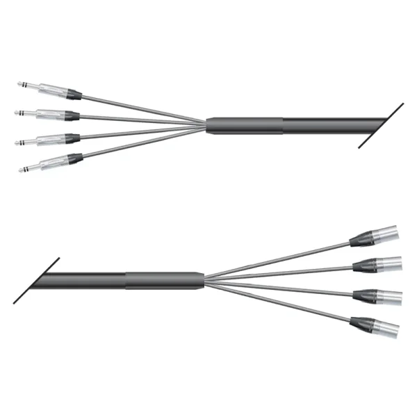 Multicorekabel Quantum, schwarz,  3,00m