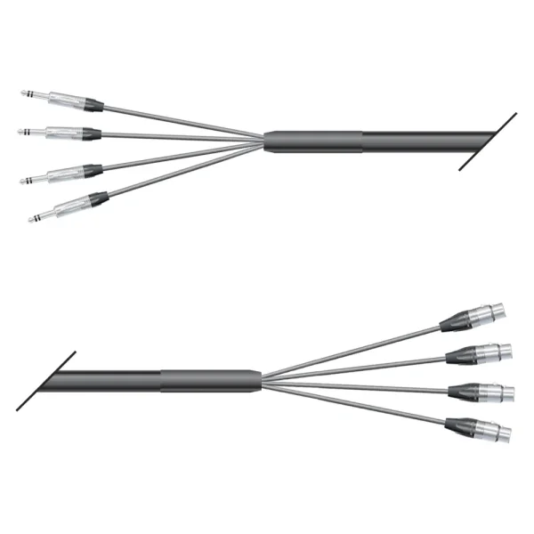 Multicorekabel Quantum, schwarz,  3,00m