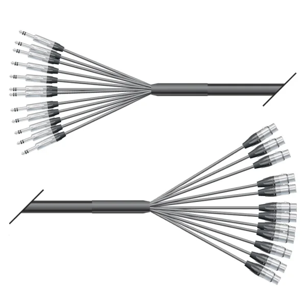 Multicorekabel Quantum, schwarz,  3,00m