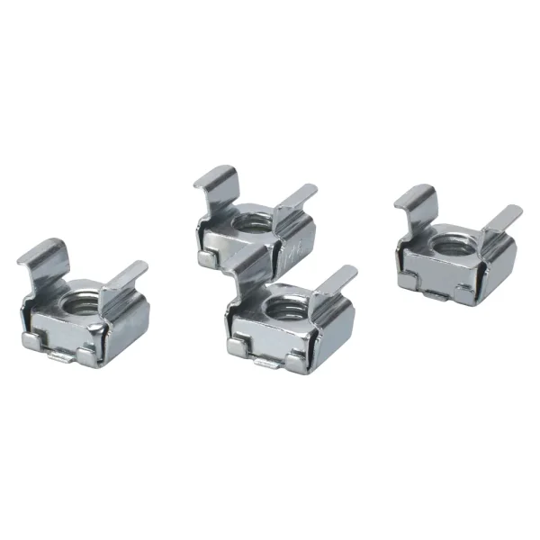 4xKäfigmuttern f. 3mm gestanzte AL-Racks