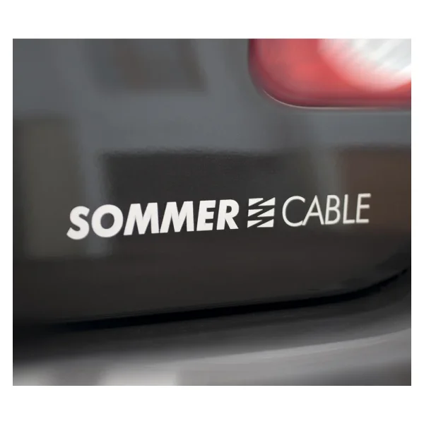 SOMMER CABLE Autoaufkleber weiß