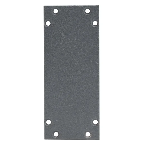 SYSBOXX-Frontblech 2HE 1BE Leerblech