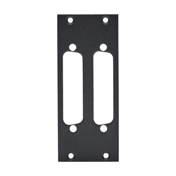 SYSBOXX-Frontblech 2HE 1BE 2xD-SUB25