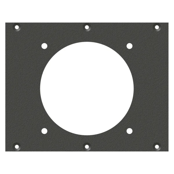 SYSBOXX-Frontblech 2HE 3BE 1xCEE 5pol