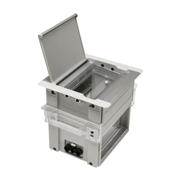 SYSFRAME45 Tischeinbaufeld, 2x W45-Modul