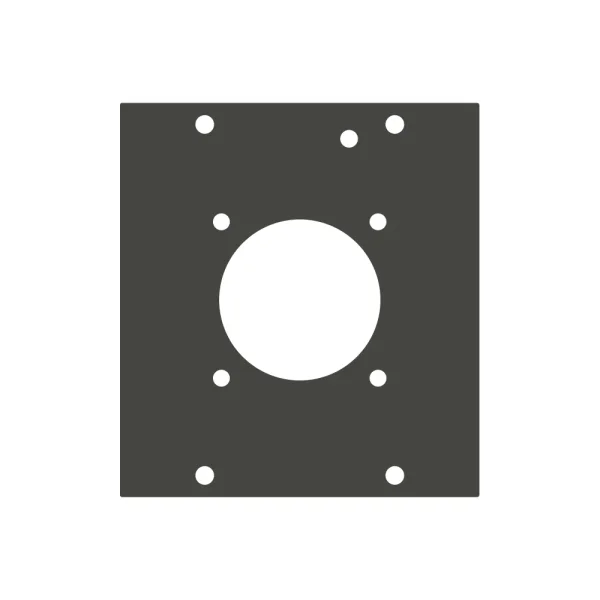 SYSBOXX Seitenblech 2HE 1TE, LK24/25