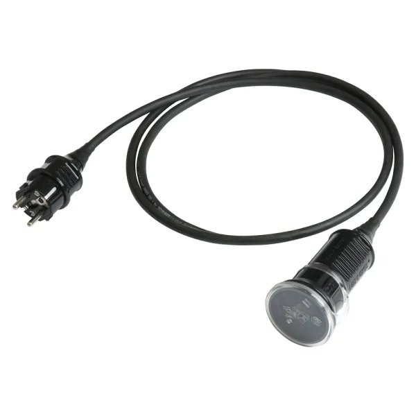 Netzkabel Titanex, schwarz, 20,00m