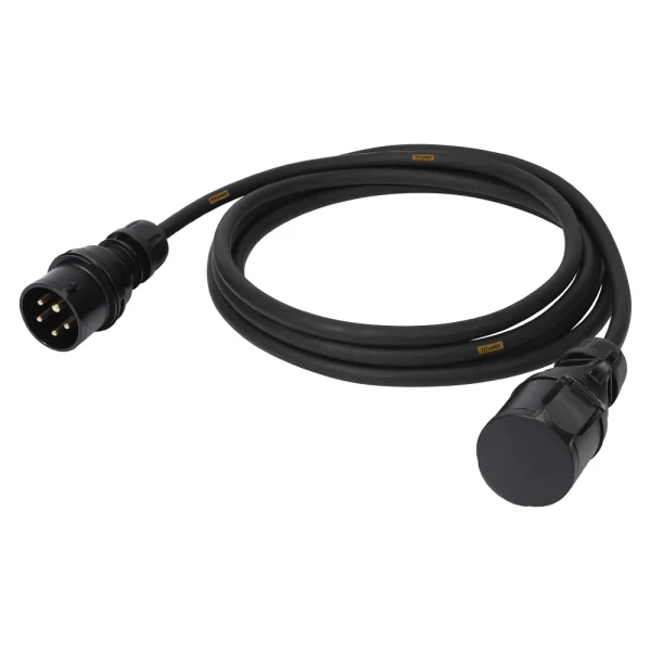 Netzkabel Titanex, schwarz, 30,00m