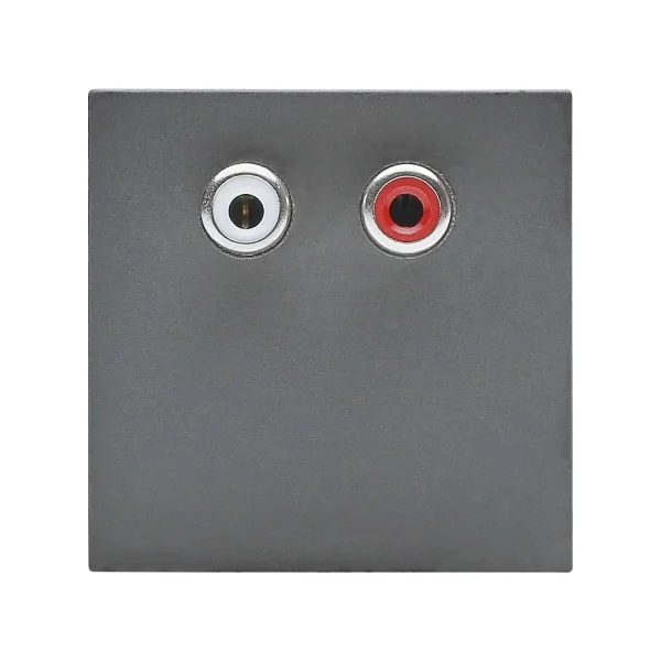 SYSWALL45 Cinch Stereo -> Klemmblock