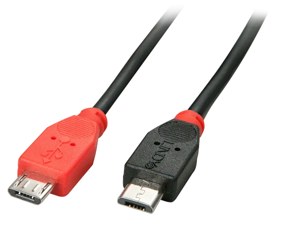 2m USB 2.0 Typ Micro-B an Micro-B OTG Kabel