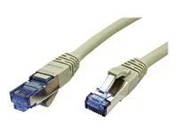 VALUE Patchkabel Kat.6A grau 15m