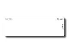 SLP-1RL WHITE LABEL 28X89MM 130 LAB/ROLL.100 ROLL/BOX