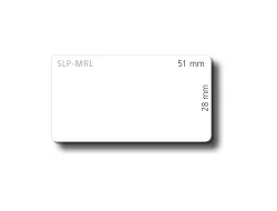 SLP-MRL WHITE LABEL 28X51MM 220 LAB/ROLL 2 ROLL/BOX