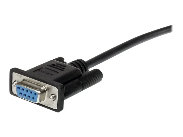 STARTECH 0.5m BK DB9 Serial Cable M/F