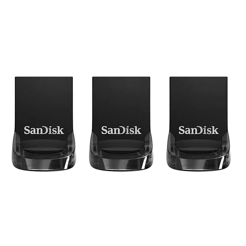 SANDISK ULTRA FIT USB 3.1 FLASH DRIVE 3-PACK 32GB
