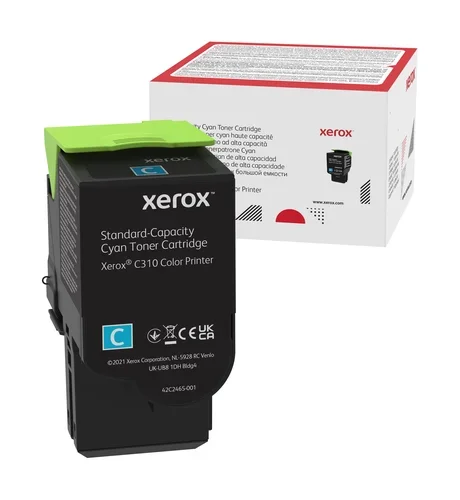 XEROX C310 CYAN STANDARD CAPACITY TONER CARTRIDGE (2000 P