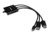 STARTECH 2m HDMI, DP, mDP Adapterkabel