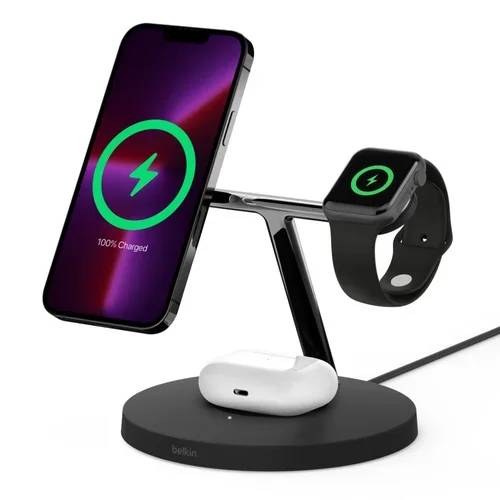3-IN-1 WIRELESS CHARGER FOR IPHONE 12/13 SERIES WITH MAGSAFE