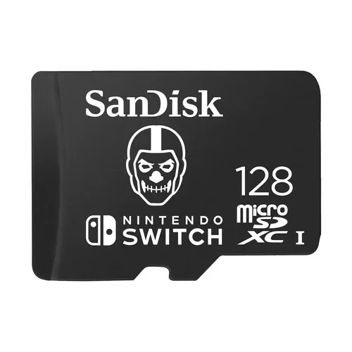 NINTENDO MICROSD UHS I CARD 128GB FORTNITE ED. SKULL TROOPER