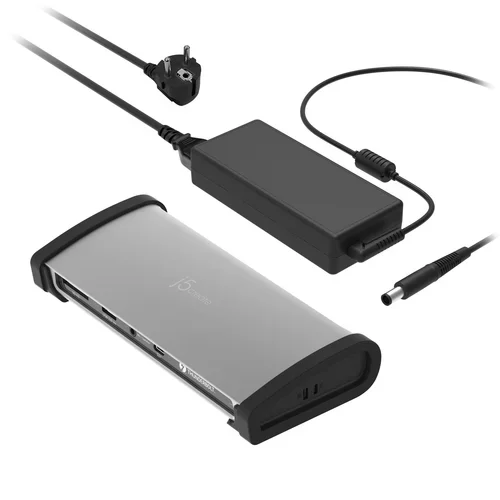 8K THUNDERBOLT 4 DOCKING STATION - EU BLACK/SPACE GREY