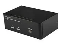 STARTECH 2 Port Dual DisplayPort USB KVM