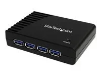 STARTECH ST4300USB3EU 4 Port Black