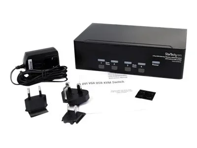 STARTECH 4 Port DVI KVM USB Switch