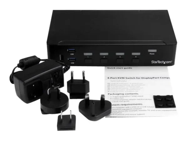 STARTECH 4 Port DisplayPort KVM Switch