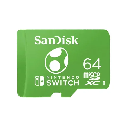 MICROSDXC UHS-I CARD F/NINTENDO SWITCH YOSI EDITION 64GB
