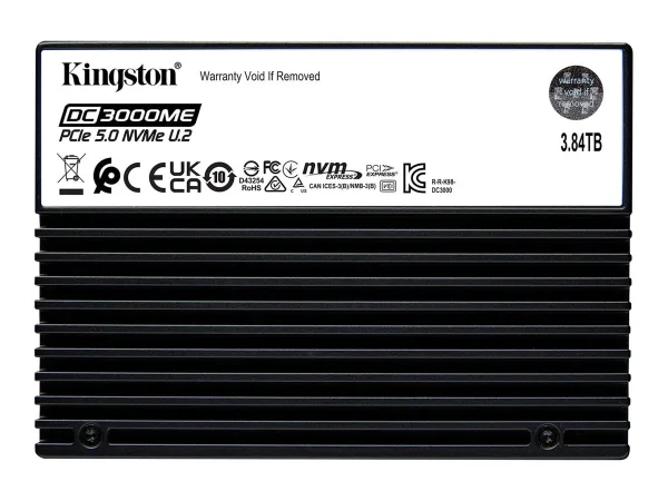 KINGSTON 3.84TB DC3000ME U.2 PCIe SSD