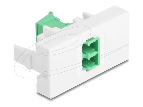 DELOCK Easy 45modul LC Duplex Buchse
