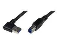 STARTECH 1m USB 3 Cable Right Angle BK