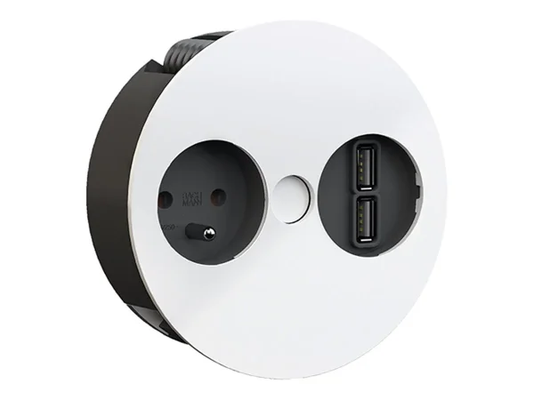 BACHMANN TWIST 1xUTE 1xUSB Charger Strom