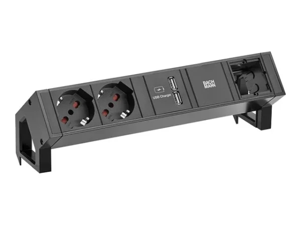 BACHMANN DESK2 2xP40 USB Charger 1xCM St