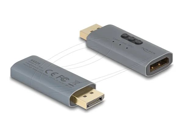 DELOCK DisplayPort EDID Emulator 8K