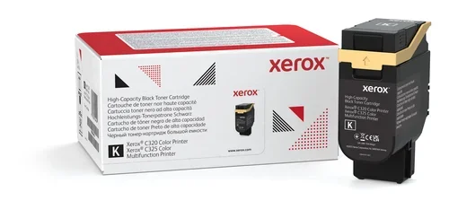 XEROX C320 / C325 BLACK HIGH CAPACITY TONER CARTRIDGE (8000 P