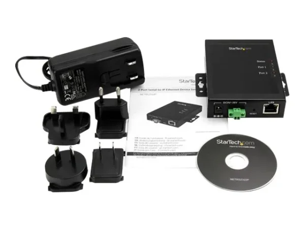 STARTECH 2 Port Seriell auf IP Geräte Se