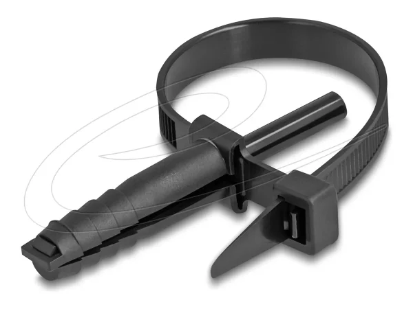 DELOCK Kabelbinder mit Dubel L 150 x B 7