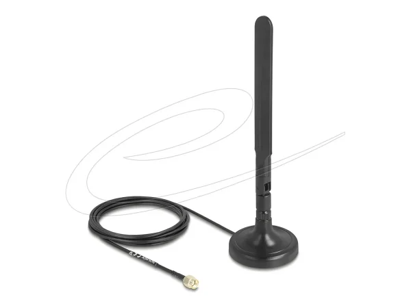 DELOCK WiFi 6 Antenne RP-SMA Stecker 3 d
