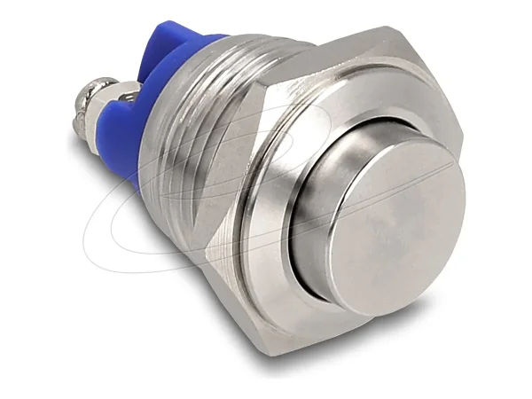 DELOCK Drucktaster zum Einbau 16mm shoch