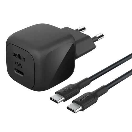 BOOSTCHARGE 45W USB-C CHARGER WITH PD AND PPS INCLUDING 1M USB