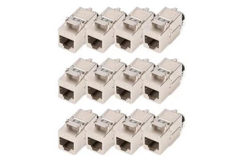 CAT 8.1 KEYSTONE MODULE 12X SHIELDED TOOL-FREE CONNECTION
