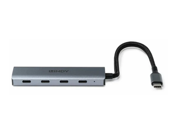 LINDY 4 Port USB 3.2 Gen 2 Typ C Hub
