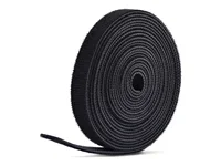 STARTECH 22,8m Klettbandrolle schwarz