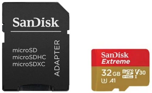 EXTREME MICROSDHC 32GB SD ADAPTER CLASS 10