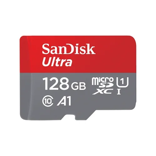 128GB SANDISK ULTRA MICROSDXC + SD 100MB/S CLASS 10 UHS-I TABLET
