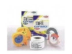 D1-TAPE 9MM X 7M BLACK ON GREEN